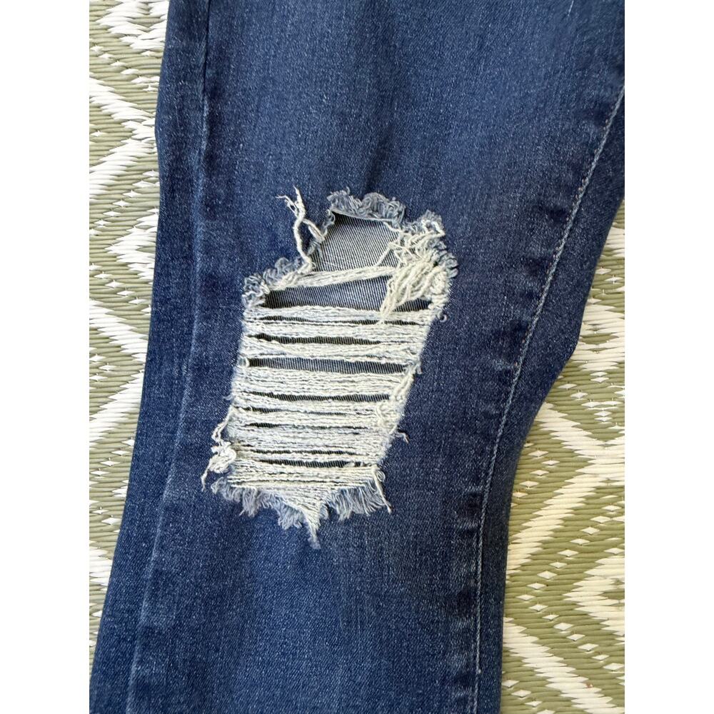 Good American Always Fits Ripped Skinny Jeans Sizes 6-12 - Picture 3 of 6